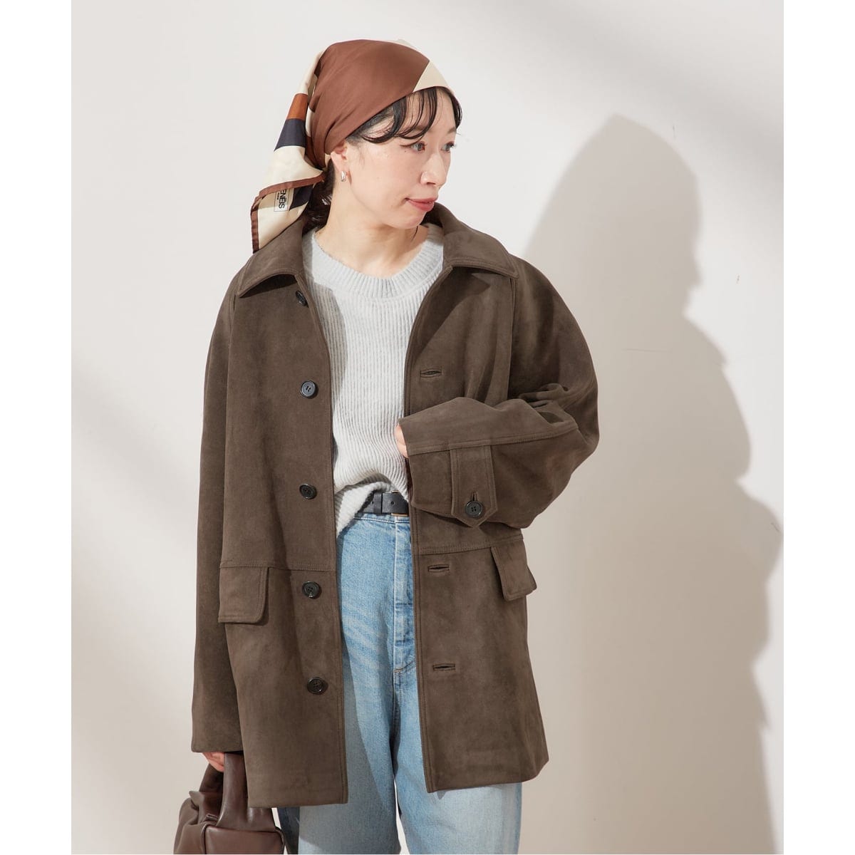 MANTECO GIOLICA スタンドショートコート | ジャーナル