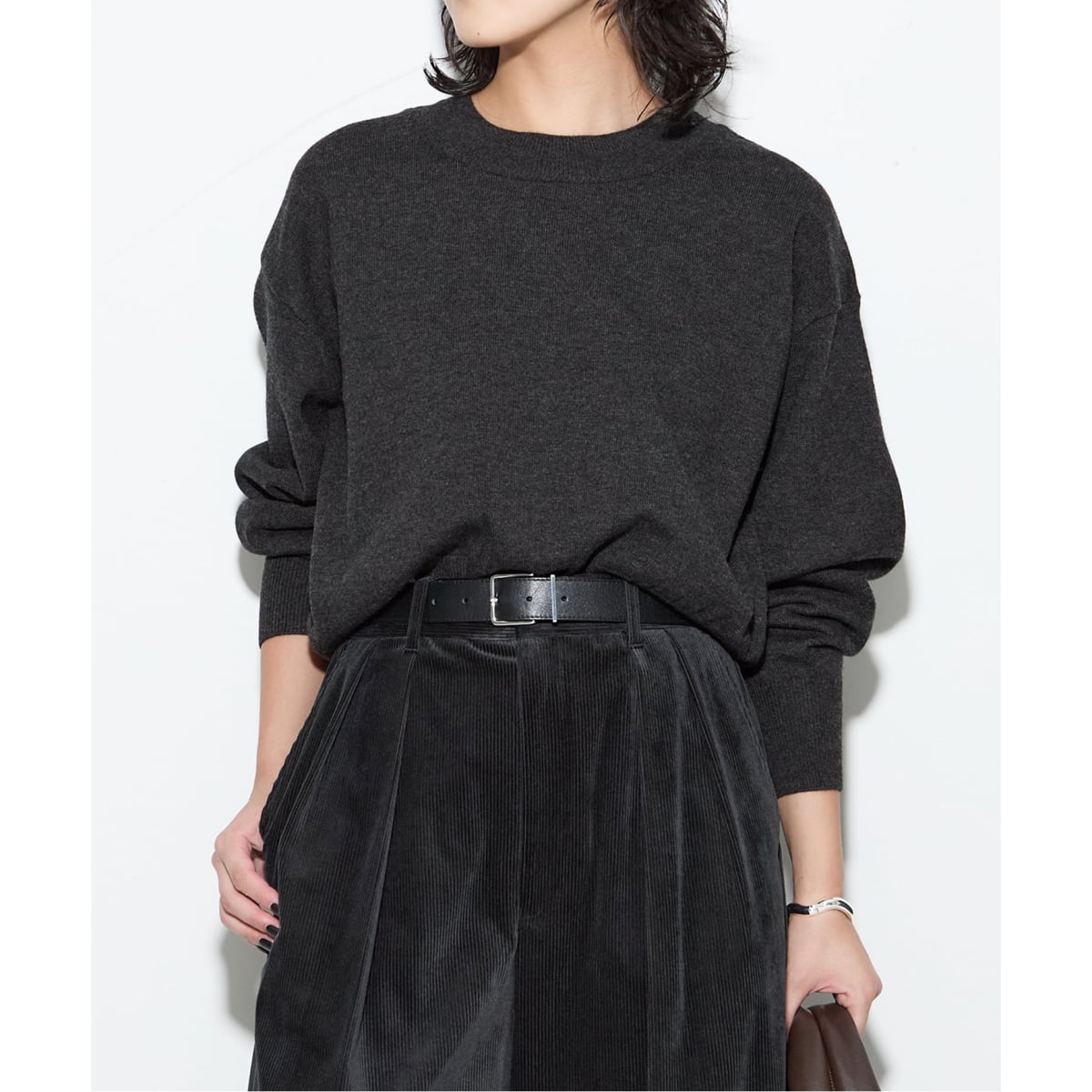 JOURNAL STANDARD 100%カシミア カシミヤ100クルーネックカーディガン | ジャーナルスタンダード