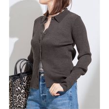 カシミヤ100クルーネックカーディガン | ジャーナルスタンダード  