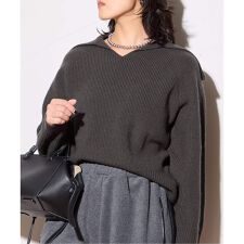 バルーンセーラーカラーニット