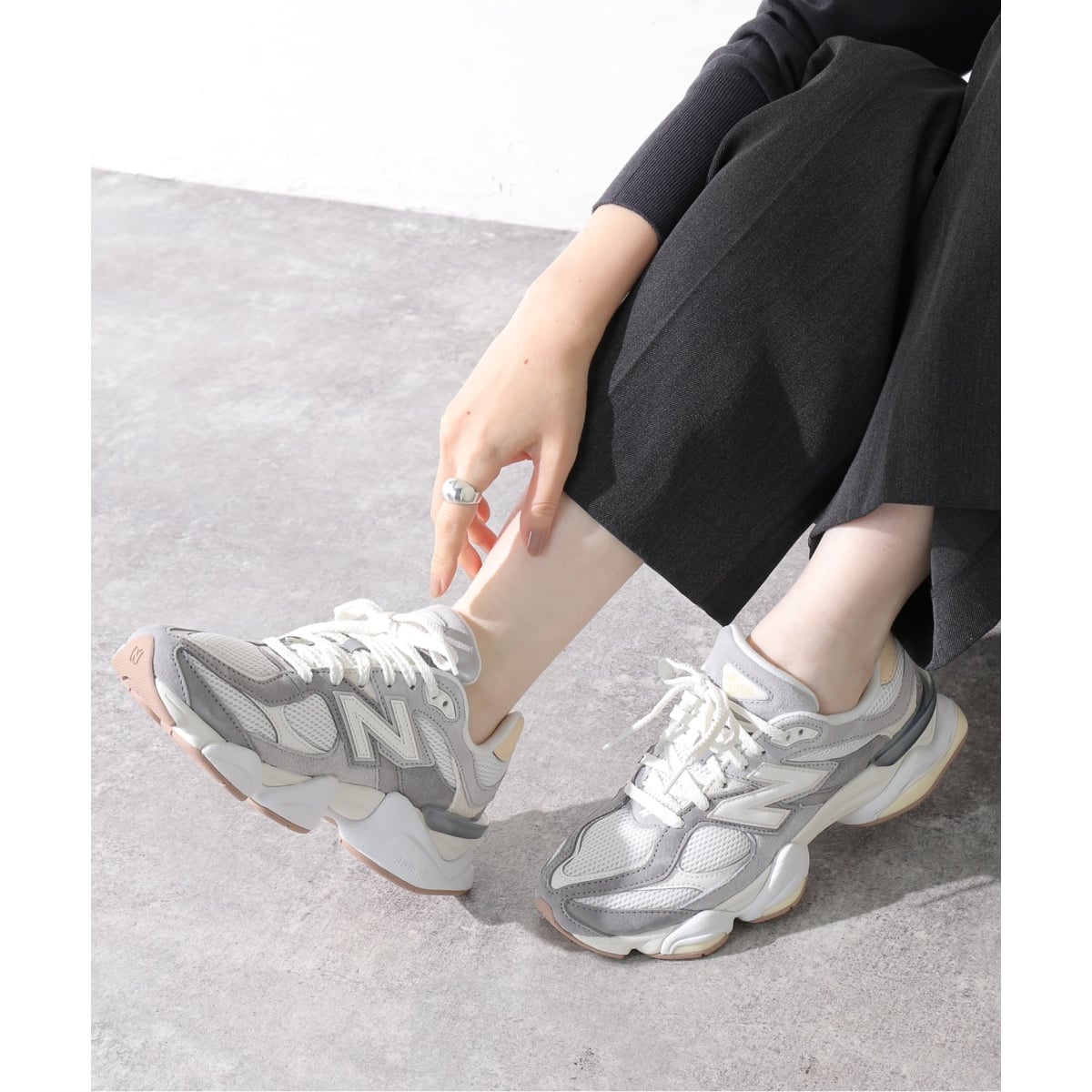 [}C]yNEW BALANCE / j[oXzU 9060 AUBFXj[J[/W[iX^_[h T[Wijournal standard L'essagej O[B