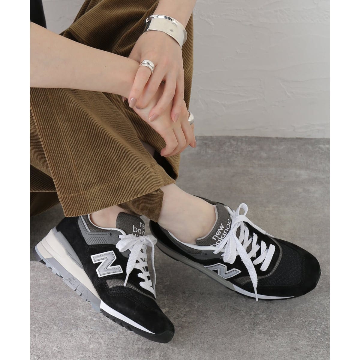 [}C]yNEW BALANCE / j[oXzU997BKFXj[J[/W[iX^_[h T[Wijournal standard L'essagej ubN