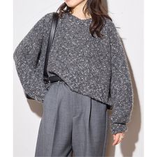 MIX YARNショートプルオーバー