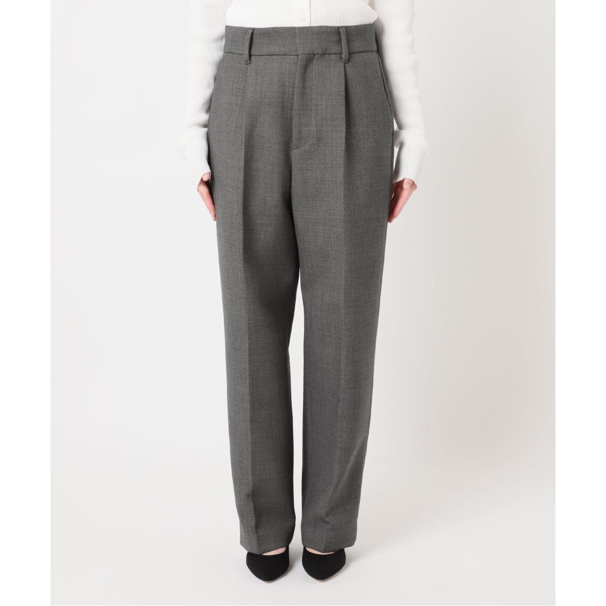 ウール混トリアセ リラックスパンツ | イエナ(IENA) | マルイウェブ