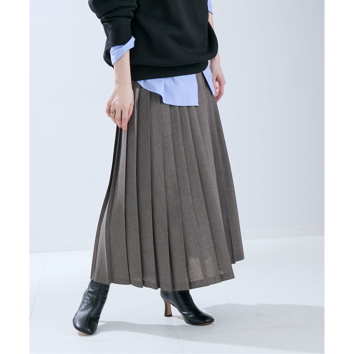 クラシックストライプ プリーツスカート | ジャーナルスタンダード