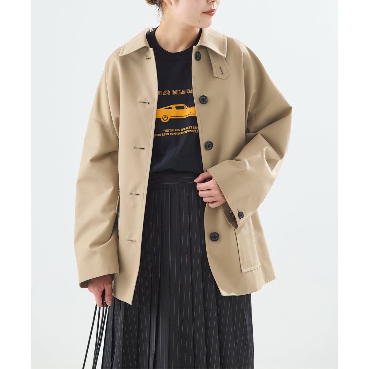 Aquascutum/アクアスキュータム】LESSAGE別注ステンカラーコート