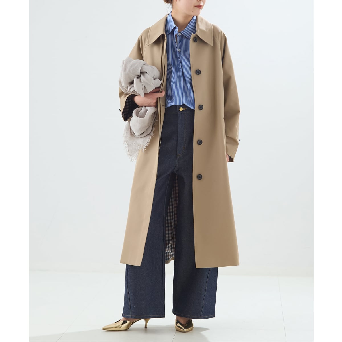 別注【TRADITIONAL WEATHERWEAR】LINTON JS MIDDLE CHECK | ジャーナル