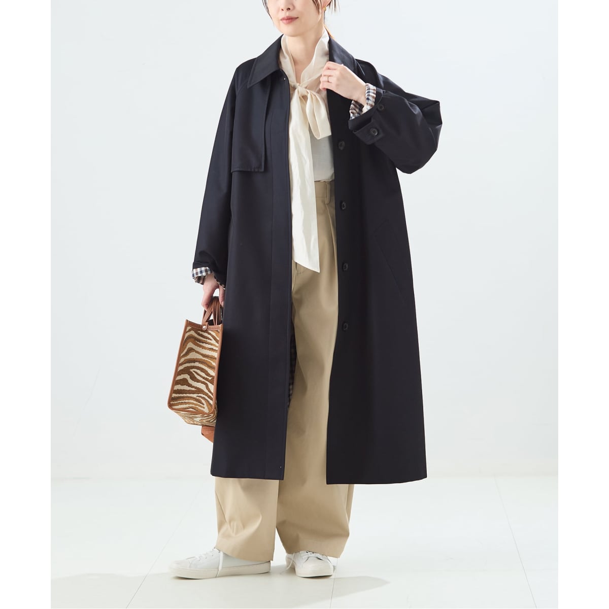 Aquascutum/アクアスキュータム】LESSAGE別注ステンカラーコート