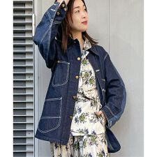 別注【INSCRIRE*LEE*LESSAGE】LOCO JK DENIM USED：カバーオール