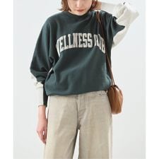 別注【INSCRIRE/アンスクリア】ハイブリッドスウェット