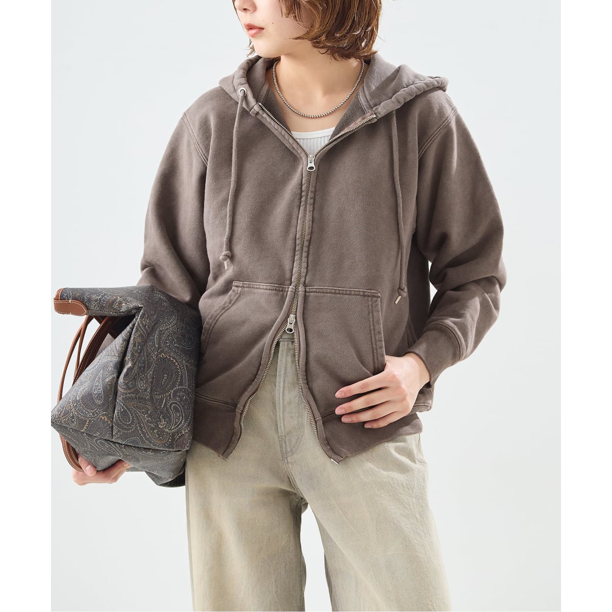 ダブルフェイス ジップアップフーディー | イエナ(IENA) | マルイ