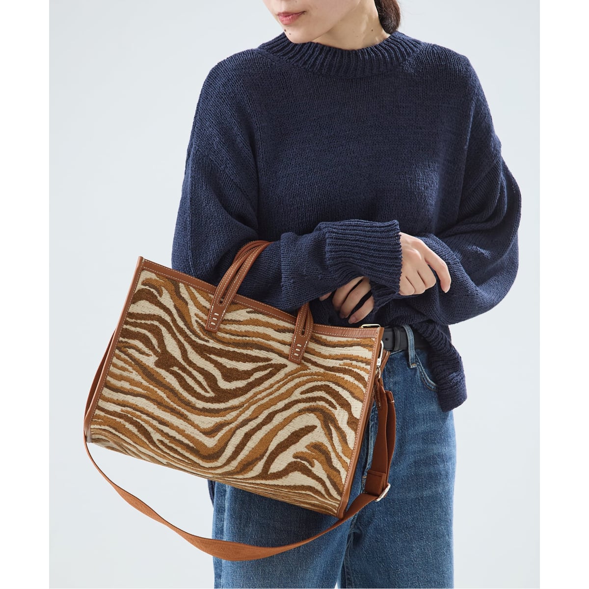 ZANCHETTI / ザンケッティ】NAPPA MARKET BAG：ショルダーバッグ