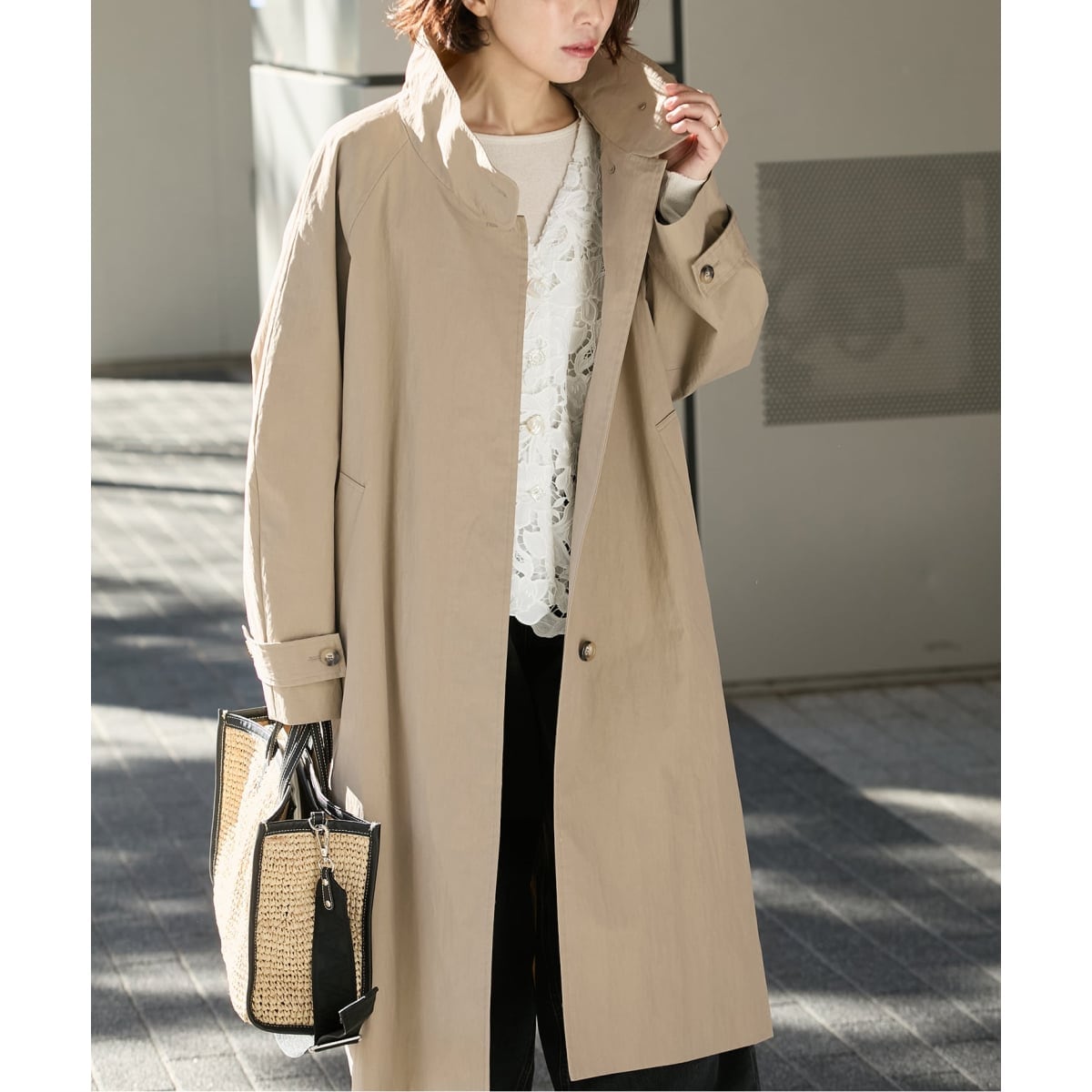 MANTECOトップビーバースタンドショートコート | ジャーナル