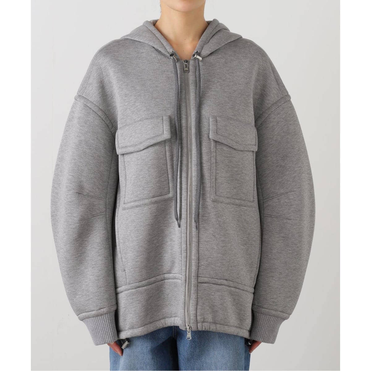 Geek Office / ギークオフィス】OPEN YY Knitted STITCH ZIP | 417