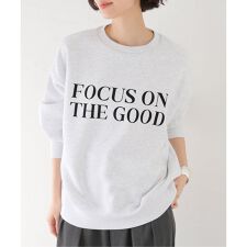 (FOCUS ON)フロッキーロゴスウェット
