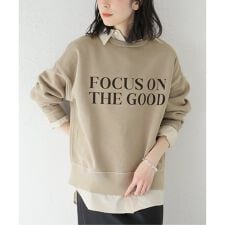 (FOCUS ON)フロッキーロゴスウェット