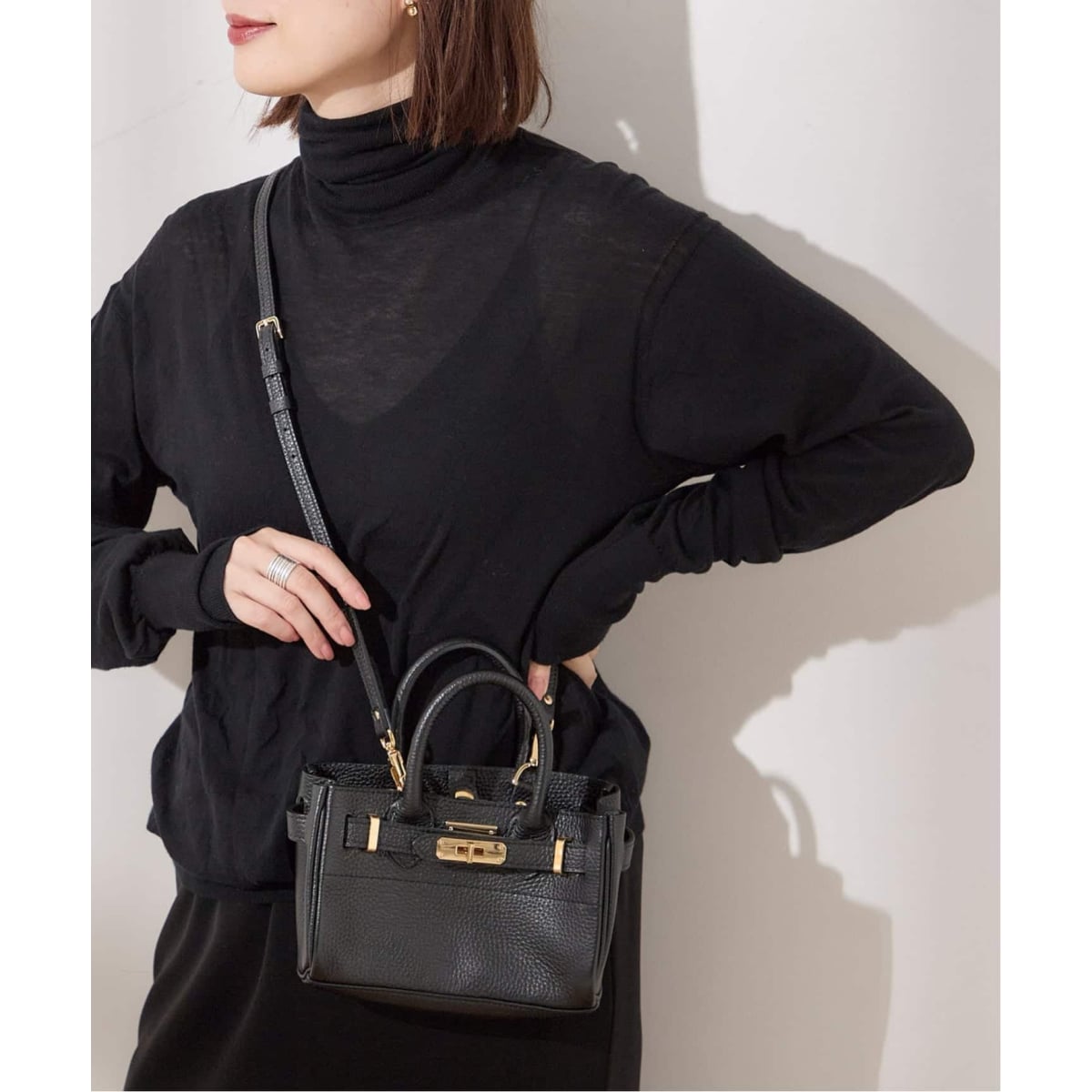 WEB限定追加4》《別注》【SITA PARANTICA】TOTE 1XS COW LEATH：バ 