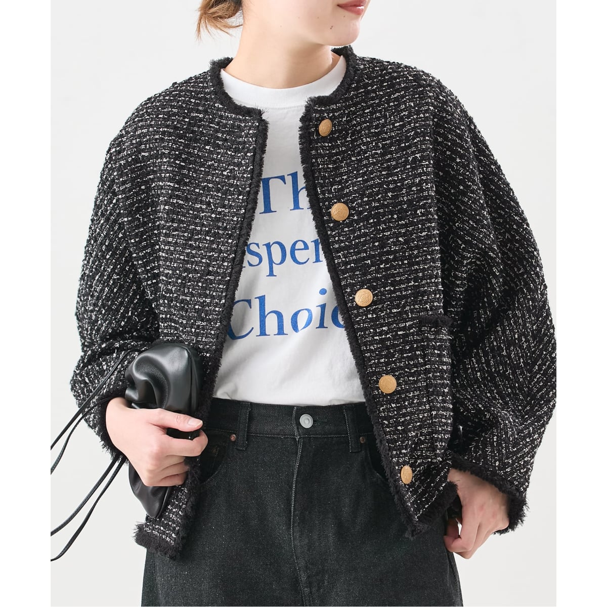 ジャーナルスタンダード(JOURNAL STANDARD) レディース ノーカラー