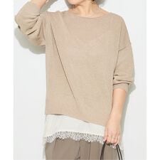 【金子綾さん着用】レースキャミソール