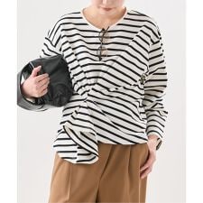 【金子綾さん着用】ツイストプルオーバー