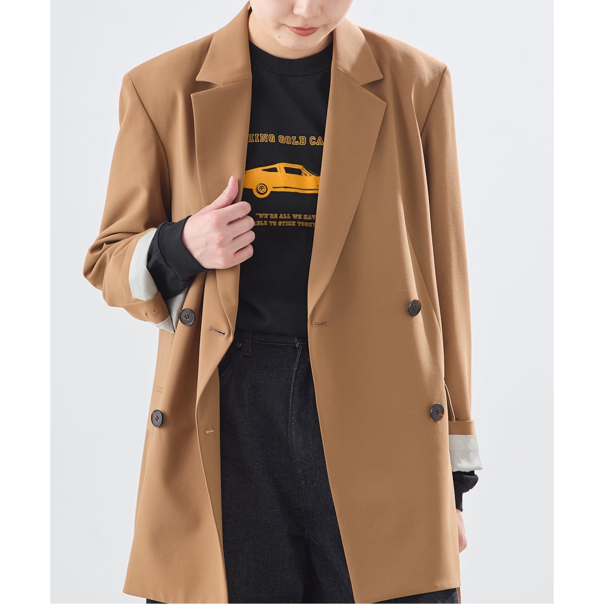 [�}���C]�yJANE SMITH/�W�F�[���X�~�X�zNOTHING GOLD CAN STAY ����T/�W���[�i���X�^���_�[�h ���T�[�W���ijournal standard L'essage�j �u���b�N