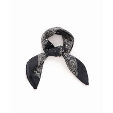 【AENEIS/エネス】Minimal Bandana silk scarf：スカーフ