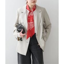 【AENEIS/エネス】Minimal Illusion Silk Twill Bande：スカーフ