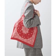 《追加予約》【AENEIS/エネス】Minimal Bandana Silk Totebag：トート