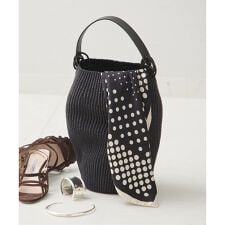 《予約》【AENEIS/エネス】Albers Pois silk scarf 68：スカーフ