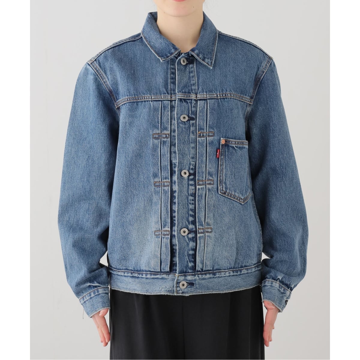 LEVI'S/リーバイス】MEN'S TYPE 1 TRUCKER：デニムジャケット