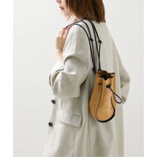 【ITTI/イッチ】HERRIE KINCHAKU POUCH-GPM/MOSSA LDN