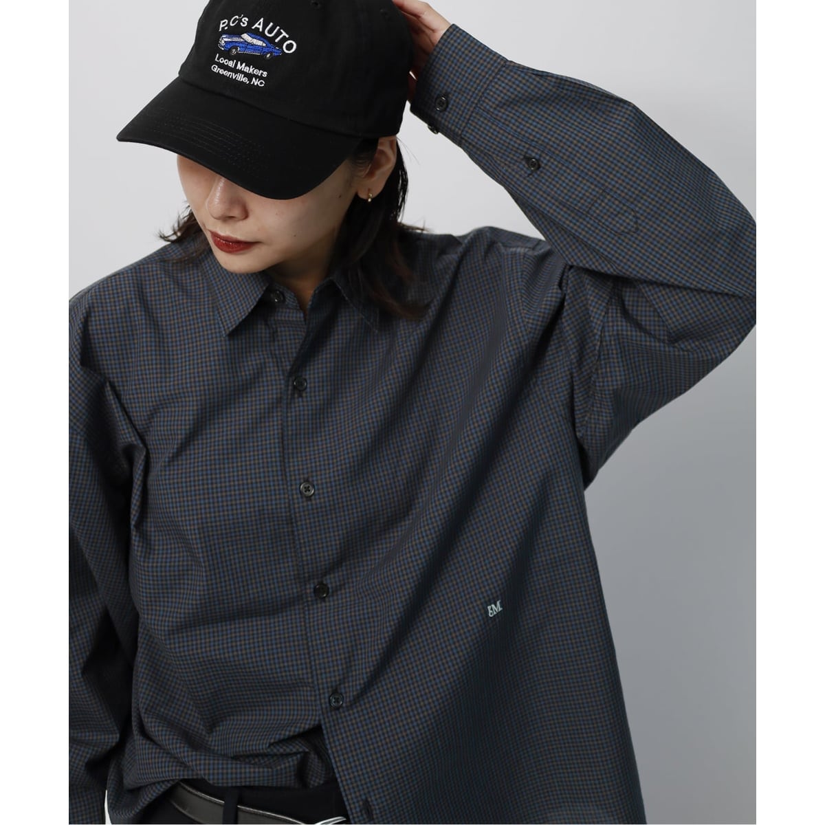 [�}���C]�yPARROTT CANVAS/�p���b�g�L�����o�X�zPCM Regular Shirt - Smal/�W���[�i���X�^���_�[�h ���T�[�W���ijournal standard L'essage�j �l�C�r�[