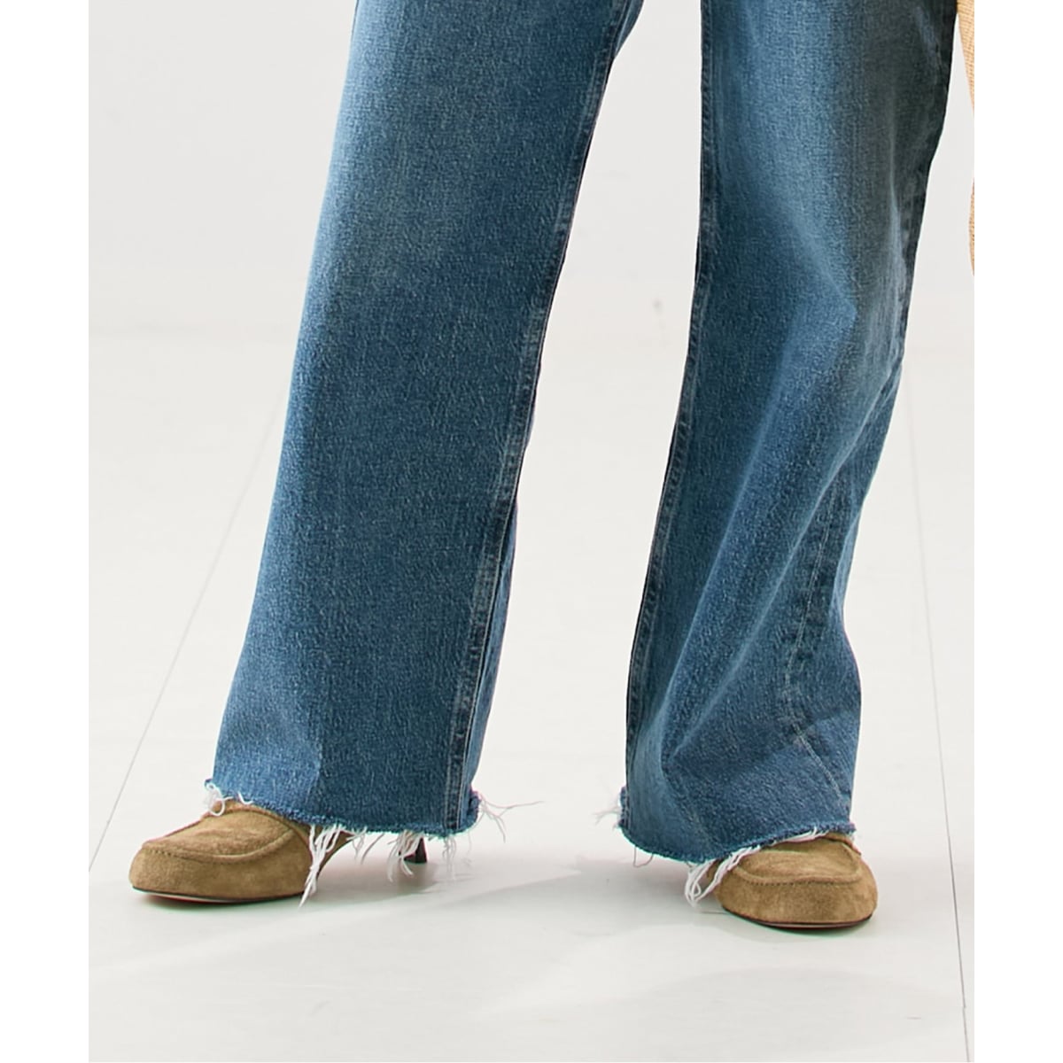 [�}���C]JANE SMITH/�W�F�[���X�~�X COW SUEDE LEATHER���[�t�@�[�~���[�� 26SS/�W���[�i���X�^���_�[�h ���T�[�W���ijournal standard L'essage�j �L������