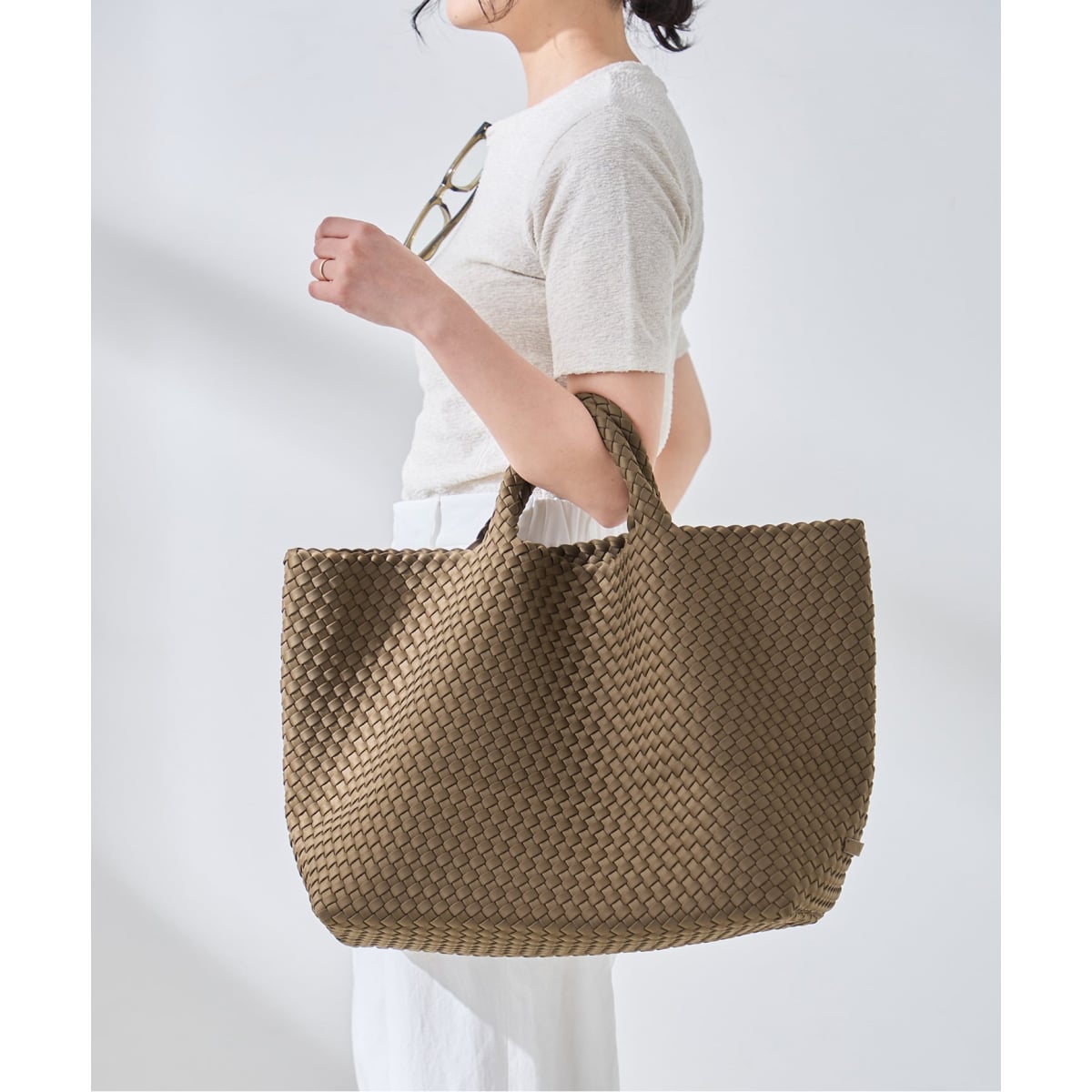 NAGHEDI/ナゲディ ST BARTHS LARGE TOTE トートバッグ | ジャーナル