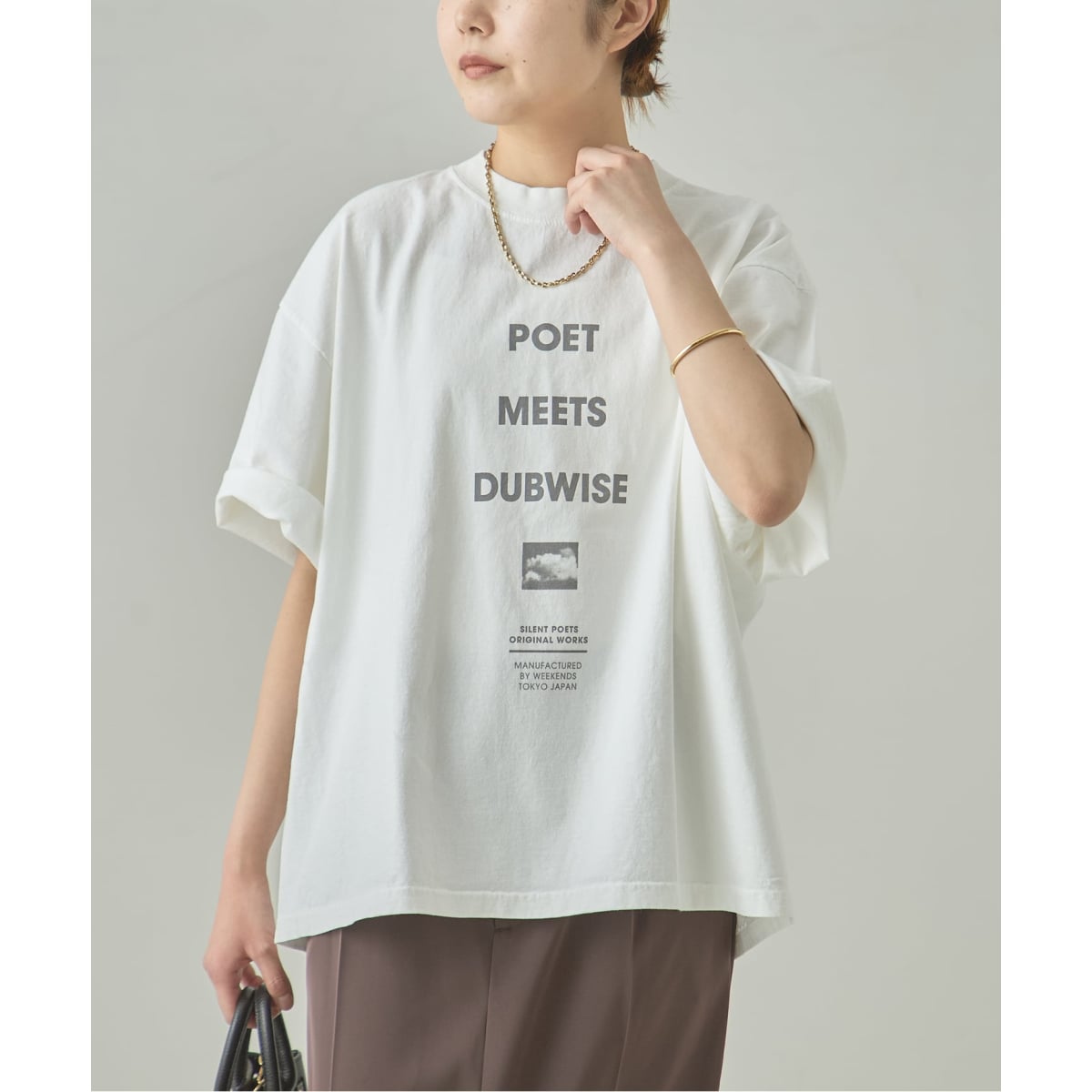 追加》POET MEETS DUBWISE LOOSE FIT LOGO Tシャツ | ジャーナル