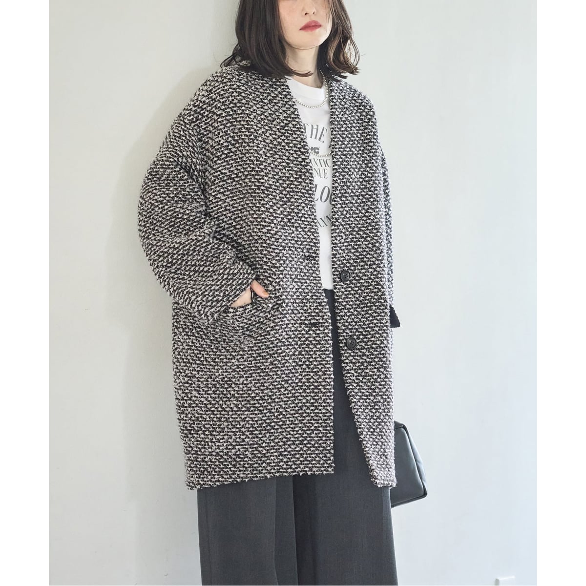 ジャーナルスタンダード(JOURNAL STANDARD) レディース ノーカラー