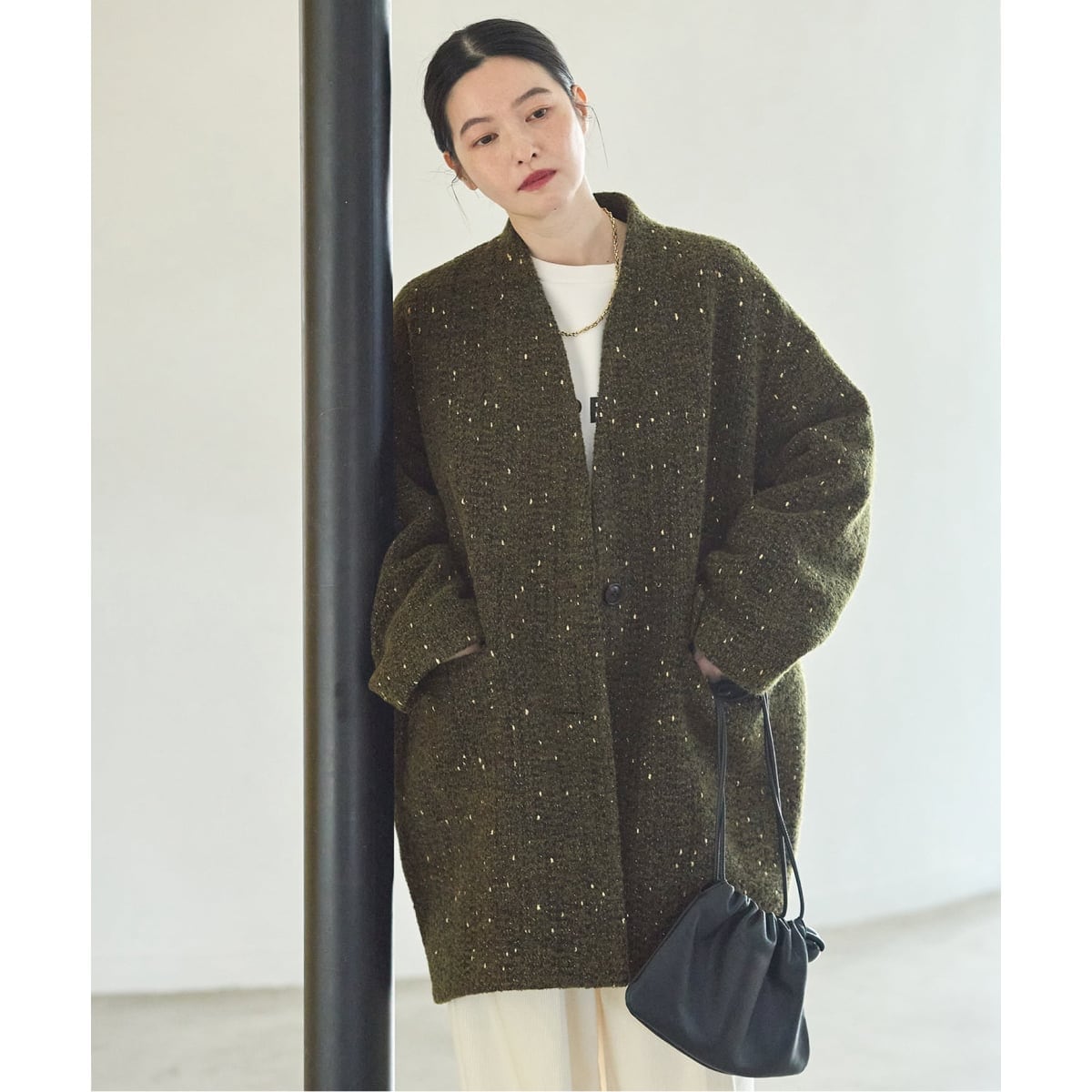 ジャーナルスタンダード(JOURNAL STANDARD) レディース ノーカラー