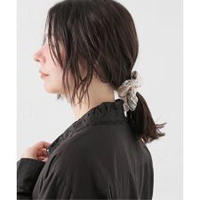 AENEIS/エネス Nostalgia Flowers Silk Scrunchie シュシュ