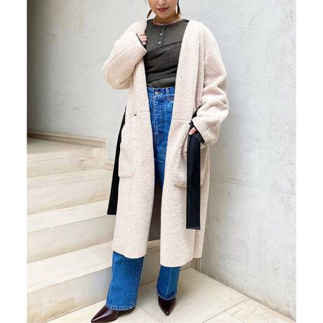 INSCRIRE / アンスクリア】別注MOUNTAIN LINER COAT：コート 