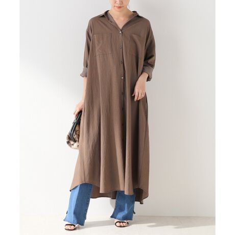 Emmetex ストライプシャツワンピース スピック スパン Spick And Span ファッション通販 マルイウェブチャネル Ca000 024 64 01