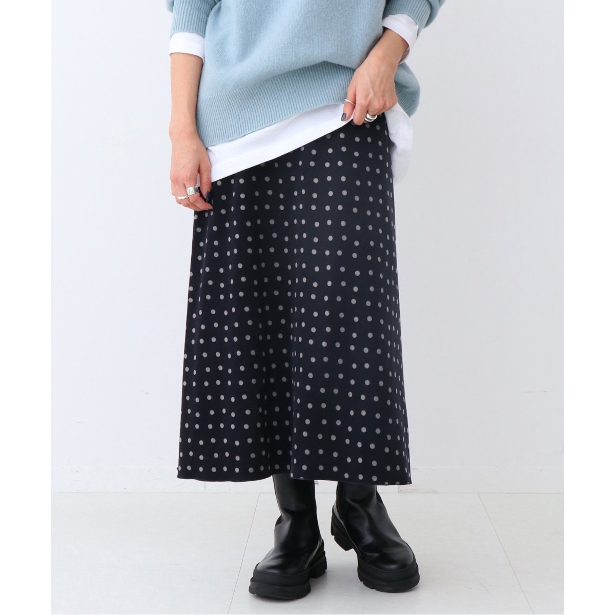 Spick & Span（スピックアンドスパン）の「ドットプリントミディ