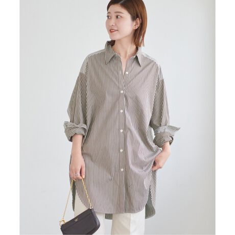 ≪追加≫コンビネーションストライプチュニックシャツ2◇ | スピック  