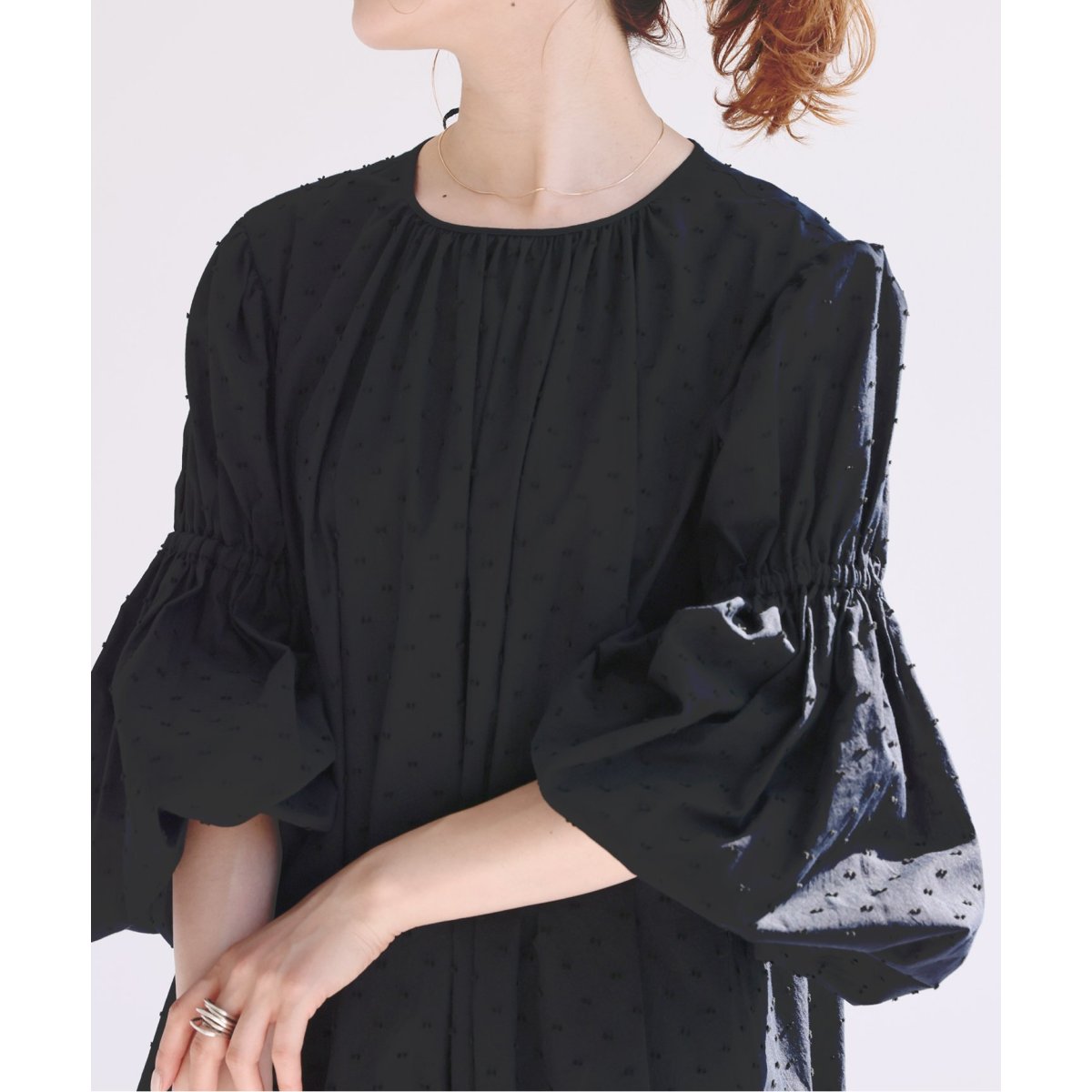 Uhr/ウーア】 Dot Volume Tunic / ドット チュニック-