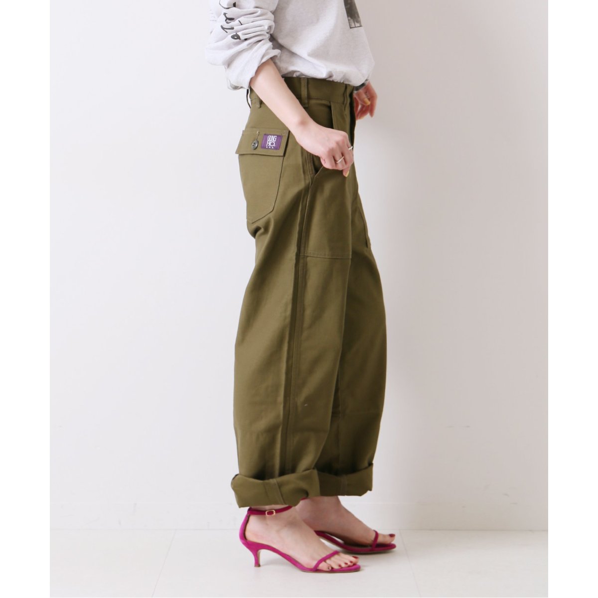 GUNG HO/ガンホー】 FATIGUE TROUSER | スピック＆スパン(Spick