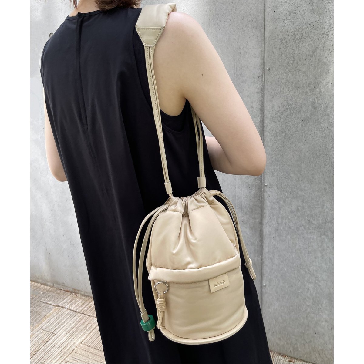 【KABINETT/カビネ】 DRAWSTRING WRINKLE バッグ Spick & Span（スピックアンドスパン）の「【Kabinett/カビネ