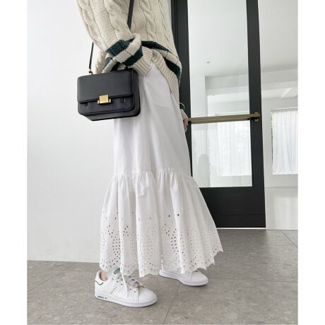 コットンエンブロイダリースカート | スピック＆スパン(Spick and Span  