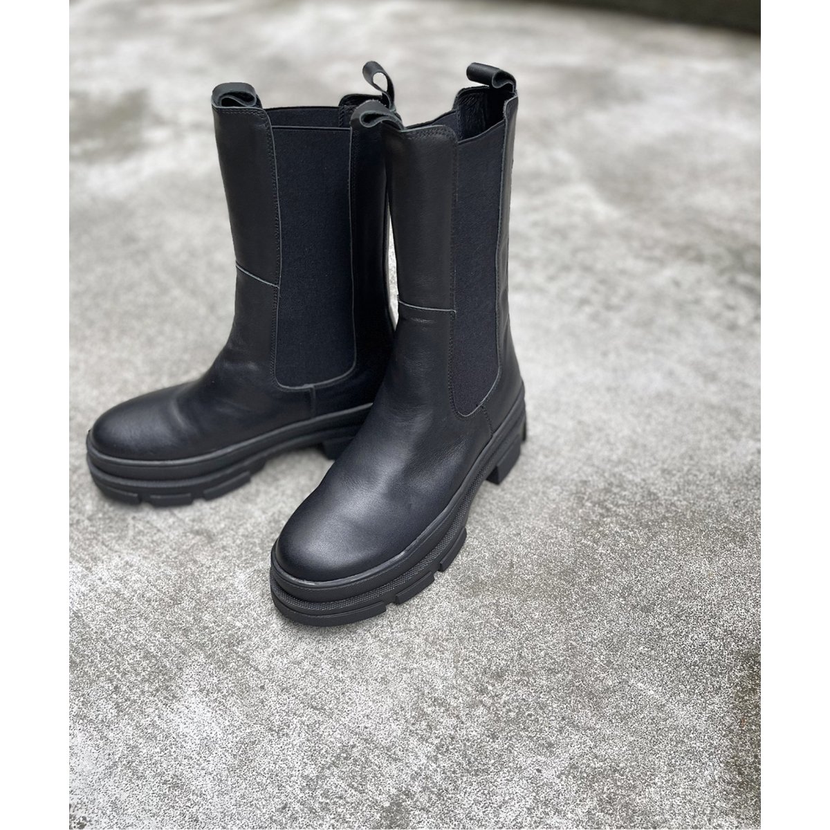 REMME レメ　ミドル サイドゴアブーツ REMME（レメ）の「【REMME/レメ】ミドルサイドゴアブーツ