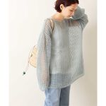 Uhr/ウーア】 モヘヤMIXプルオーバールーズニット | スピック＆スパン  