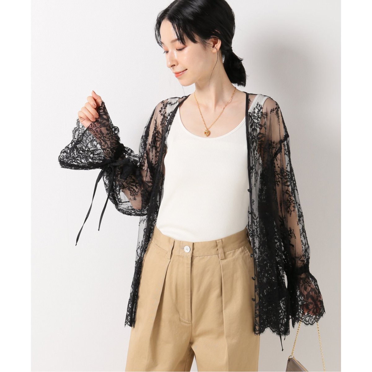 リバーレースブラウス | スピック＆スパン(Spick and Span) | マルイ