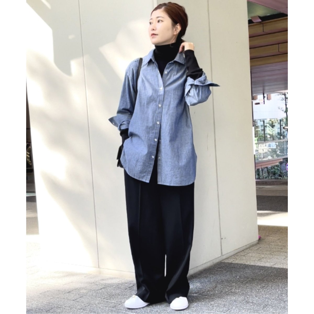 Spick & Span コットンシャンブレーシャツ Spick & Span（スピックアンドスパン）の「コットンシャンブレー
